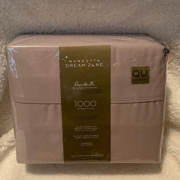 Wamsutta Other - WAMSUTTA DREAM ZONE QUEEN SHEET SET TAUPE NWT!